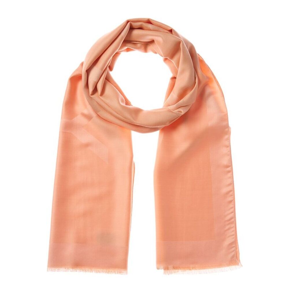 Givenchy 4G Logo Blended Scarf, Pink